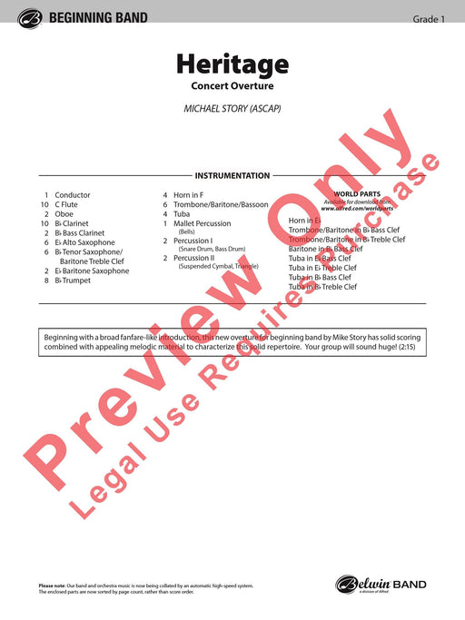 Heritage (Concert Overture) 音樂會 序曲 | 小雅音樂 Hsiaoya Music