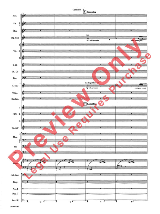 The Isle of Calypso (from The Odyssey (Symphony No. 2)) 交響曲 總譜 | 小雅音樂 Hsiaoya Music