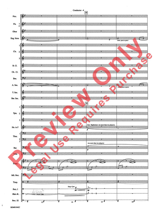 The Isle of Calypso (from The Odyssey (Symphony No. 2)) 交響曲 總譜 | 小雅音樂 Hsiaoya Music