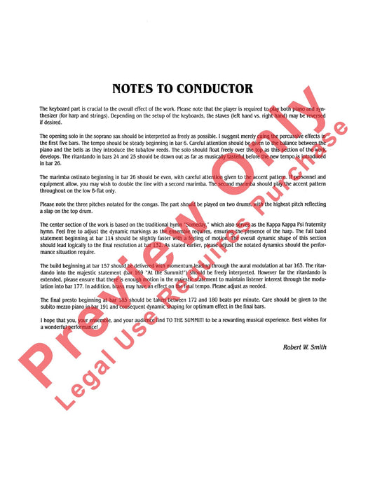 To the Summit! (Strive for the Highest) 總譜 | 小雅音樂 Hsiaoya Music