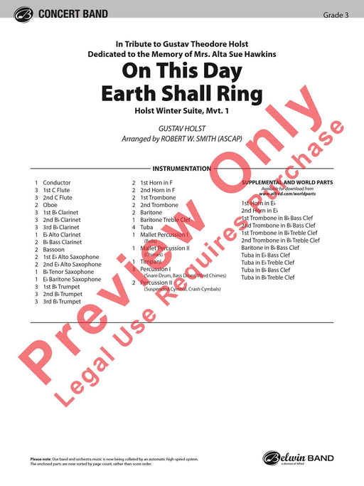 On This Day Earth Shall Ring (Holst Winter Suite, Mvt. I) 組曲 | 小雅音樂 Hsiaoya Music