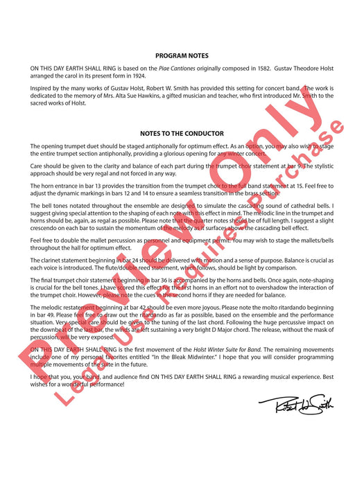 On This Day Earth Shall Ring (Holst Winter Suite, Mvt. I) 組曲 | 小雅音樂 Hsiaoya Music