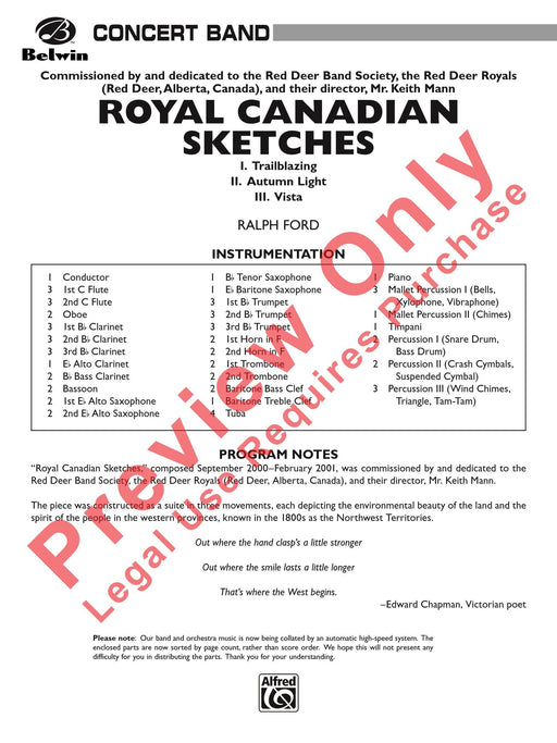 Royal Canadian Sketches | 小雅音樂 Hsiaoya Music