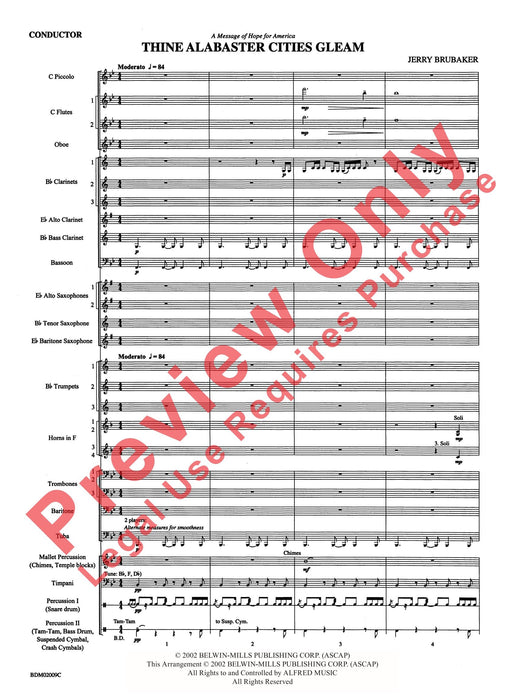 Thine Alabaster Cities Gleam (A Message of Hope for America) 總譜 | 小雅音樂 Hsiaoya Music