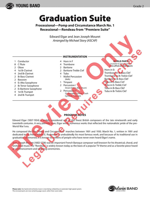 Graduation Suite (Processional: Pomp and Circumstance March No. 1 / Recessional: Rondeau from Premiere Suite) 組曲 進行曲 組曲 | 小雅音樂 Hsiaoya Music