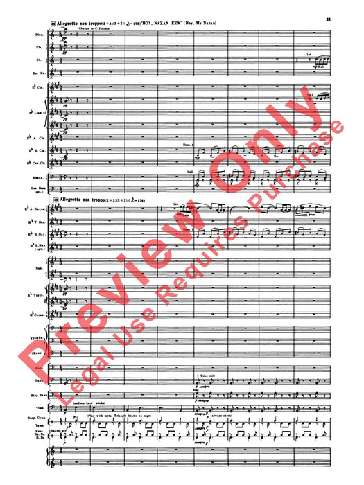 Armenian Dances, Part 1 舞曲 總譜 | 小雅音樂 Hsiaoya Music