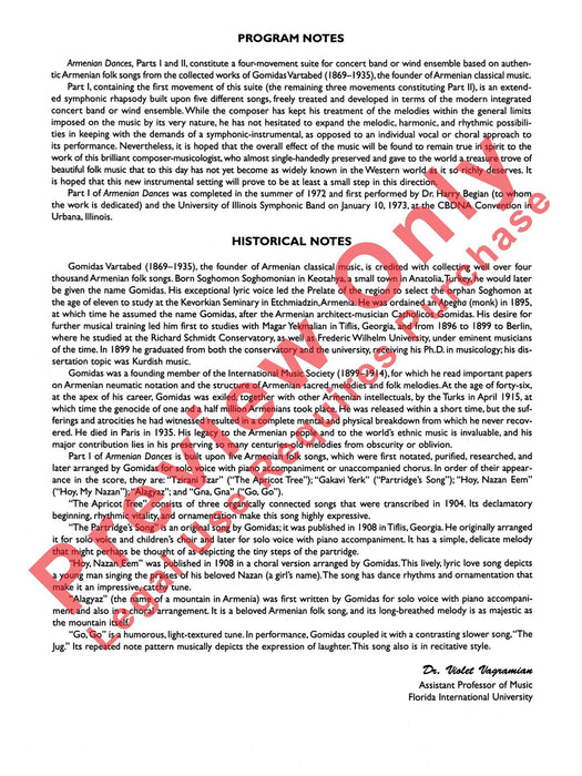 Armenian Dances, Part 1 舞曲 | 小雅音樂 Hsiaoya Music