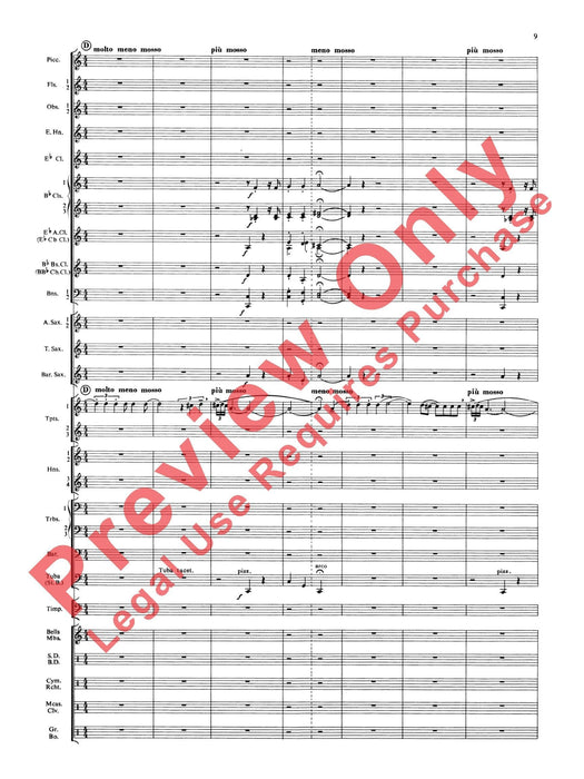 Symphonic Dance No. 3 ("Fiesta") 舞曲 總譜 | 小雅音樂 Hsiaoya Music