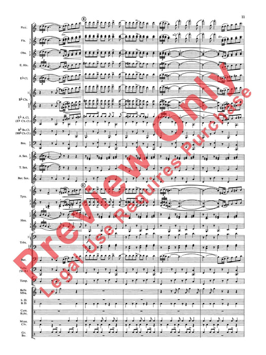 Symphonic Dance No. 3 ("Fiesta") 舞曲 總譜 | 小雅音樂 Hsiaoya Music