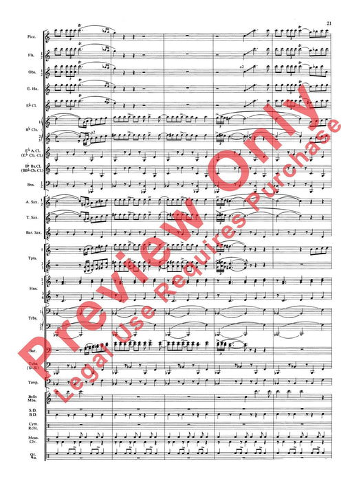 Symphonic Dance No. 3 ("Fiesta") 舞曲 總譜 | 小雅音樂 Hsiaoya Music