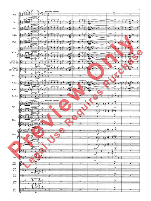 Symphonic Dance No. 3 ("Fiesta") 舞曲 總譜 | 小雅音樂 Hsiaoya Music