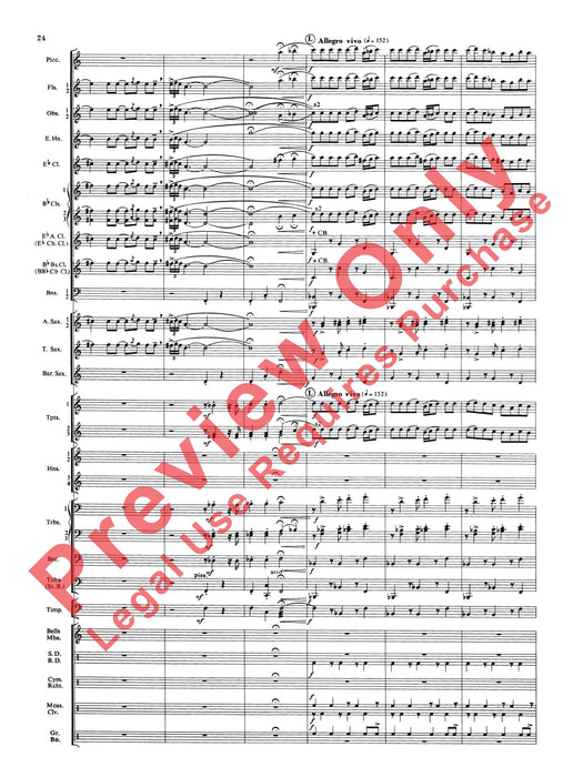 Symphonic Dance No. 3 ("Fiesta") 舞曲 | 小雅音樂 Hsiaoya Music