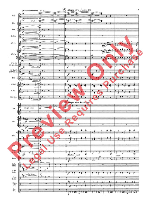 Symphonic Dance No. 3 ("Fiesta") 舞曲 | 小雅音樂 Hsiaoya Music