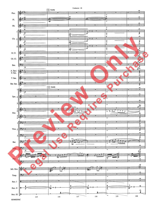 Northwoods: Of Might and Mettle 總譜 | 小雅音樂 Hsiaoya Music