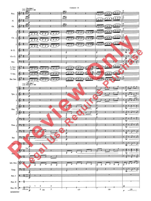 Northwoods: Of Might and Mettle 總譜 | 小雅音樂 Hsiaoya Music