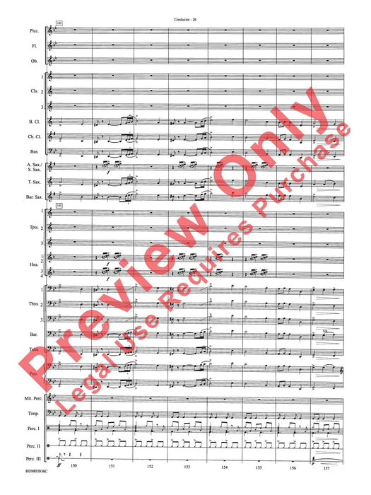 Northwoods: Of Might and Mettle 總譜 | 小雅音樂 Hsiaoya Music