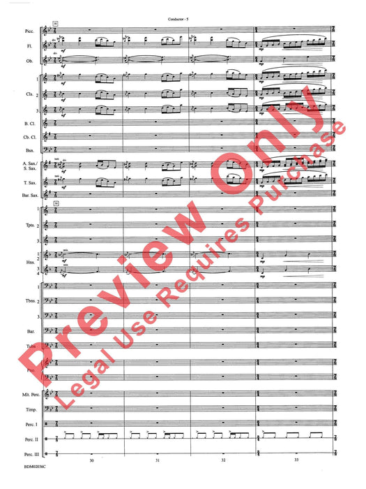 Northwoods: Of Might and Mettle 總譜 | 小雅音樂 Hsiaoya Music