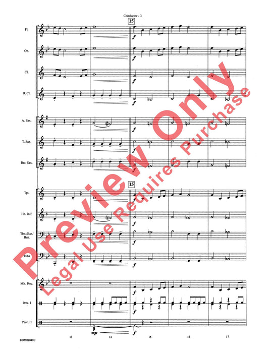 Entrada (An Overture for Band) 序曲 總譜 | 小雅音樂 Hsiaoya Music