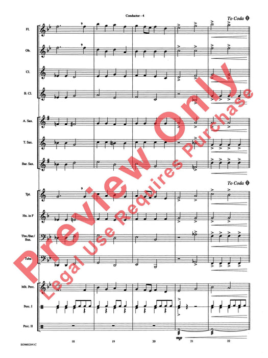 Entrada (An Overture for Band) 序曲 總譜 | 小雅音樂 Hsiaoya Music