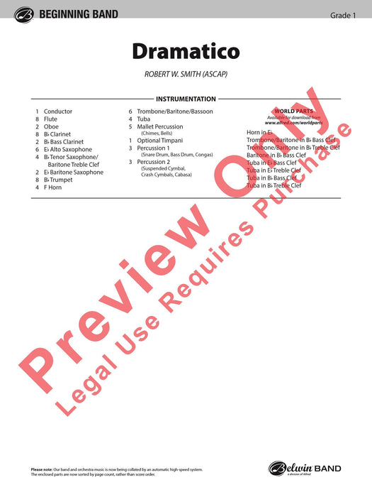 Dramatico 總譜 | 小雅音樂 Hsiaoya Music