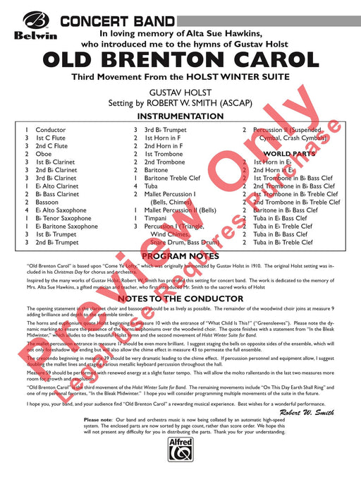 Old Brenton Carol (from the Holst Winter Suite) 耶誕頌歌 組曲 | 小雅音樂 Hsiaoya Music