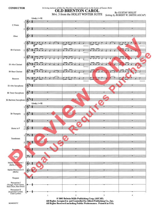 Old Brenton Carol (from the Holst Winter Suite) 耶誕頌歌 組曲 | 小雅音樂 Hsiaoya Music