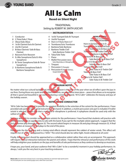 All Is Calm (Based on "Silent Night") | 小雅音樂 Hsiaoya Music