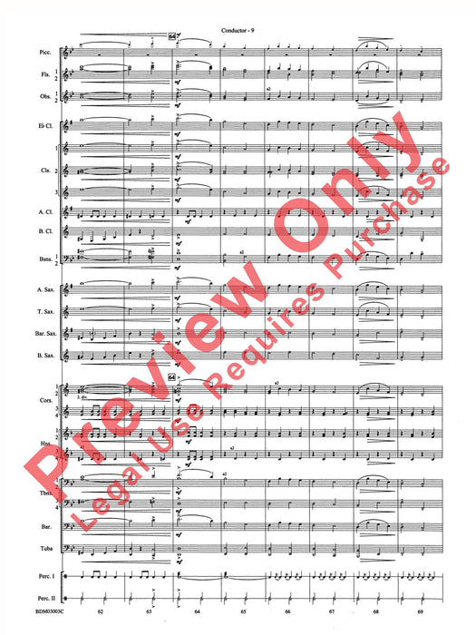 The Pride of the Wolverines 蘇沙 總譜 | 小雅音樂 Hsiaoya Music