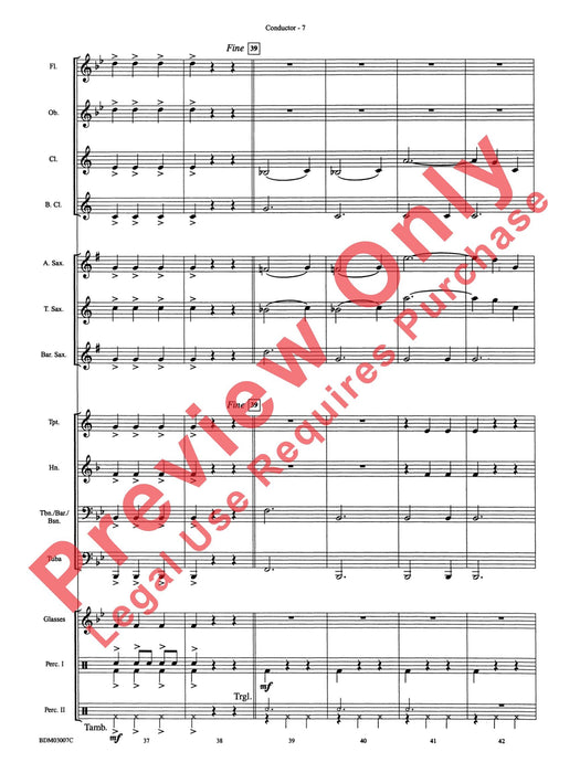 Waltz for Band and Water Glasses (with Apologies to Johann Strauss) 史特勞斯,約翰 圓舞曲 總譜 | 小雅音樂 Hsiaoya Music