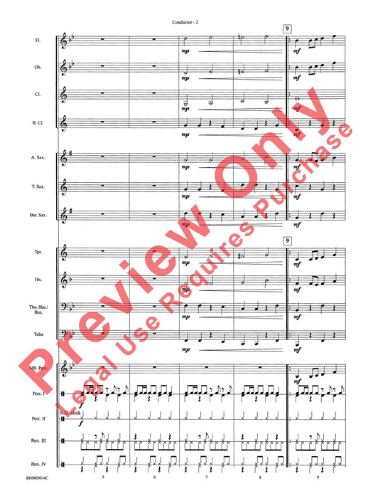 Hot Tamales Percussion Section Feature 擊樂器 總譜 | 小雅音樂 Hsiaoya Music