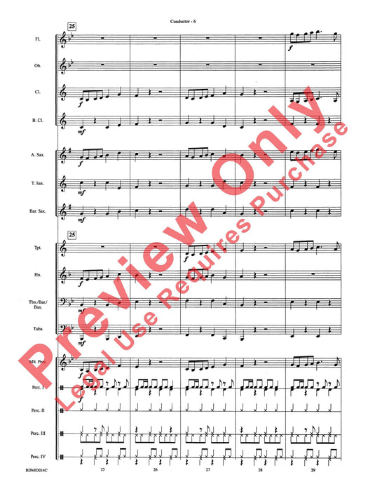 Hot Tamales Percussion Section Feature 擊樂器 總譜 | 小雅音樂 Hsiaoya Music