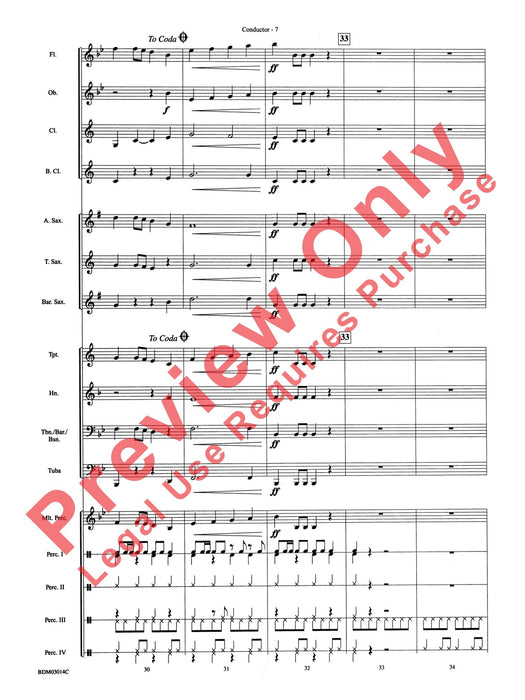 Hot Tamales Percussion Section Feature 擊樂器 總譜 | 小雅音樂 Hsiaoya Music