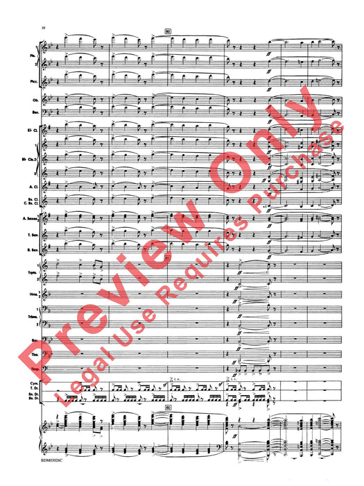 Festivo For Symphonic Band 內爾希伯爾 節慶 總譜 | 小雅音樂 Hsiaoya Music