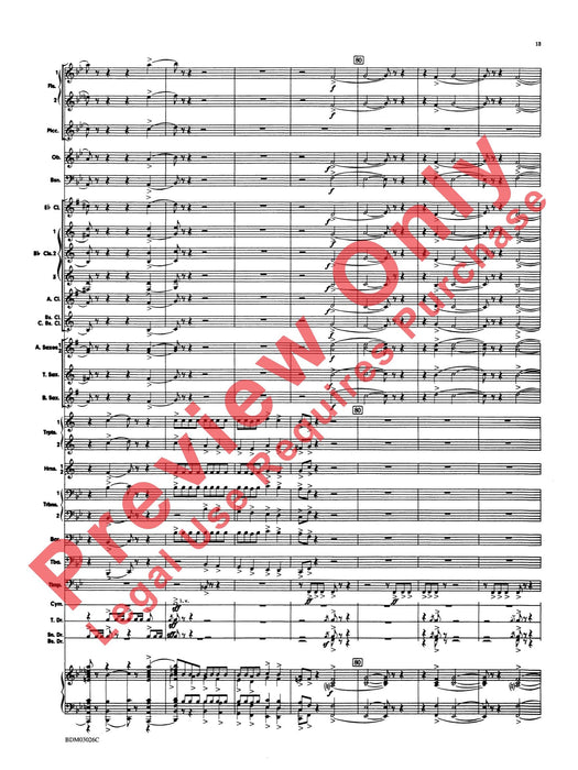 Festivo For Symphonic Band 內爾希伯爾 節慶 總譜 | 小雅音樂 Hsiaoya Music