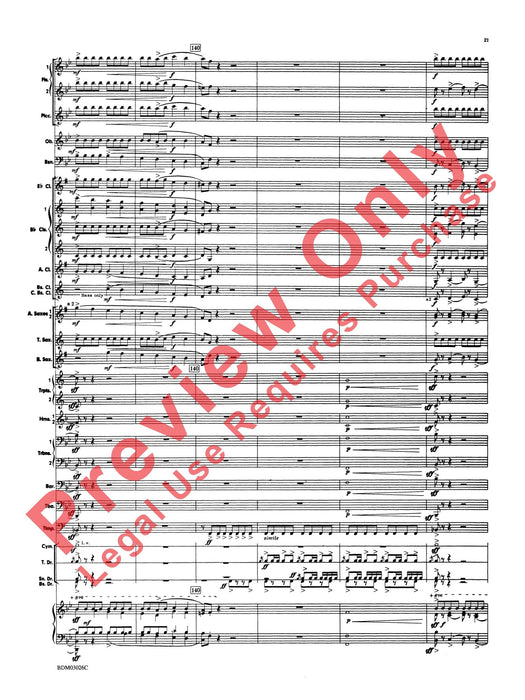 Festivo For Symphonic Band 內爾希伯爾 節慶 總譜 | 小雅音樂 Hsiaoya Music