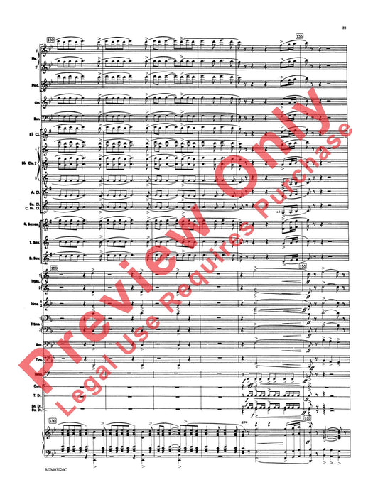 Festivo For Symphonic Band 內爾希伯爾 節慶 總譜 | 小雅音樂 Hsiaoya Music