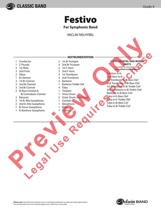 Festivo For Symphonic Band 內爾希伯爾 節慶 | 小雅音樂 Hsiaoya Music