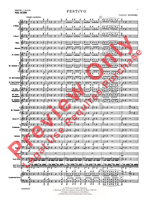 Festivo For Symphonic Band 內爾希伯爾 節慶 | 小雅音樂 Hsiaoya Music