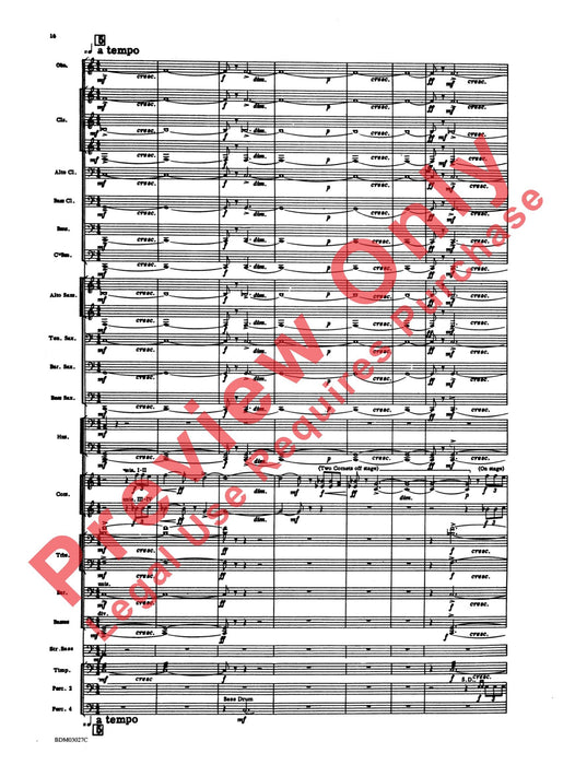 La Fiesta Mexicana A Mexican Folk Song Symphony for Concert Band 民謠交響曲 室內管樂團 總譜 | 小雅音樂 Hsiaoya Music