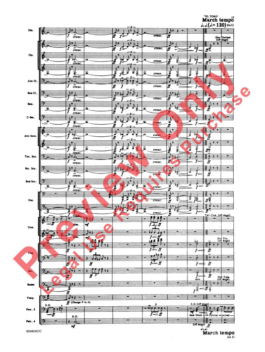 La Fiesta Mexicana A Mexican Folk Song Symphony for Concert Band 民謠交響曲 室內管樂團 總譜 | 小雅音樂 Hsiaoya Music
