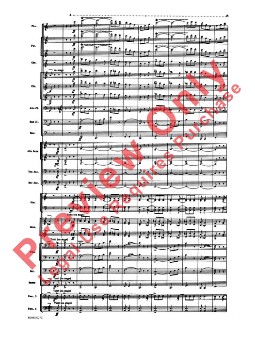 La Fiesta Mexicana A Mexican Folk Song Symphony for Concert Band 民謠交響曲 室內管樂團 總譜 | 小雅音樂 Hsiaoya Music