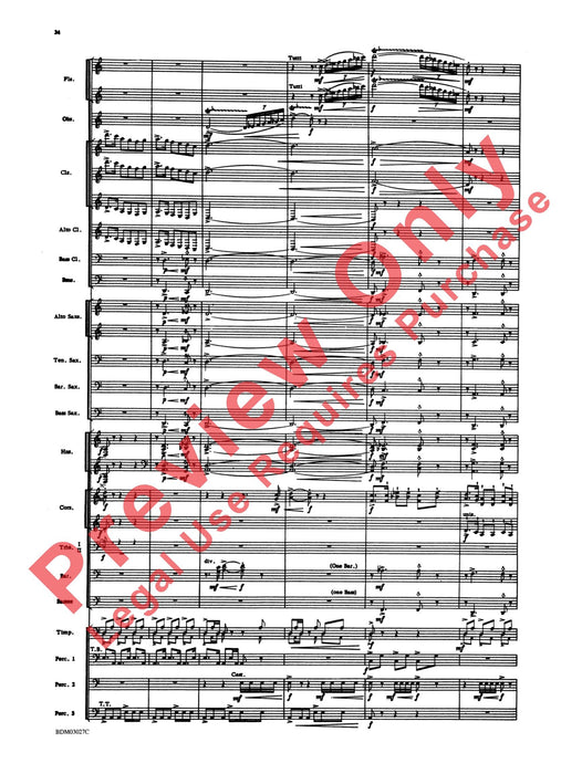 La Fiesta Mexicana A Mexican Folk Song Symphony for Concert Band 民謠交響曲 室內管樂團 總譜 | 小雅音樂 Hsiaoya Music