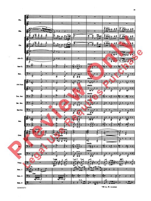 La Fiesta Mexicana A Mexican Folk Song Symphony for Concert Band 民謠交響曲 室內管樂團 總譜 | 小雅音樂 Hsiaoya Music