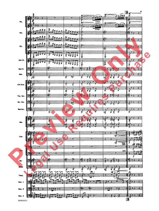 La Fiesta Mexicana A Mexican Folk Song Symphony for Concert Band 民謠交響曲 室內管樂團 總譜 | 小雅音樂 Hsiaoya Music
