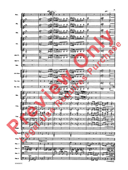 La Fiesta Mexicana A Mexican Folk Song Symphony for Concert Band 民謠交響曲 室內管樂團 總譜 | 小雅音樂 Hsiaoya Music