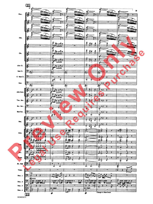 La Fiesta Mexicana A Mexican Folk Song Symphony for Concert Band 民謠交響曲 室內管樂團 總譜 | 小雅音樂 Hsiaoya Music