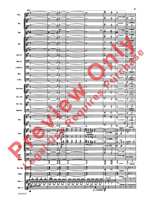 La Fiesta Mexicana A Mexican Folk Song Symphony for Concert Band 民謠交響曲 室內管樂團 總譜 | 小雅音樂 Hsiaoya Music