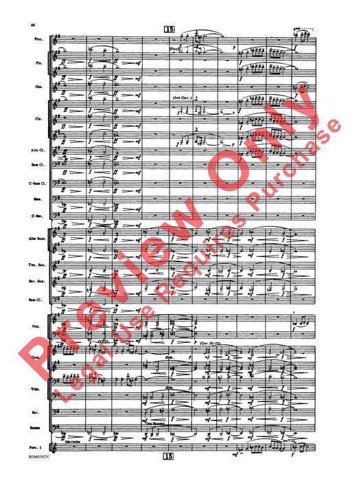 La Fiesta Mexicana A Mexican Folk Song Symphony for Concert Band 民謠交響曲 室內管樂團 總譜 | 小雅音樂 Hsiaoya Music
