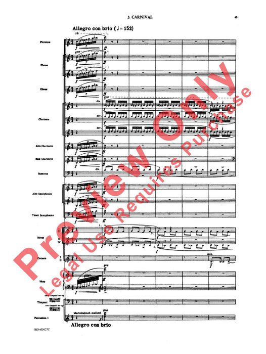 La Fiesta Mexicana A Mexican Folk Song Symphony for Concert Band 民謠交響曲 室內管樂團 總譜 | 小雅音樂 Hsiaoya Music