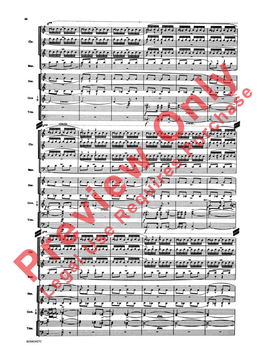 La Fiesta Mexicana A Mexican Folk Song Symphony for Concert Band 民謠交響曲 室內管樂團 總譜 | 小雅音樂 Hsiaoya Music